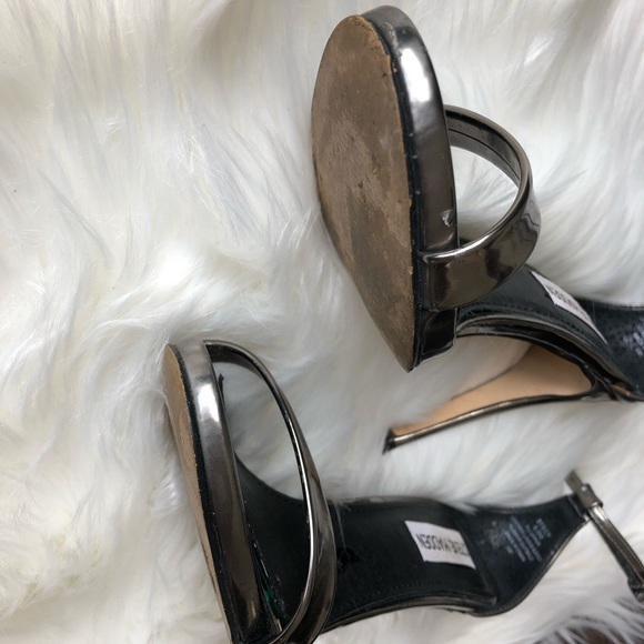 Steve Madden elegant sandals ankle strap - silver - Picture 4 of 13